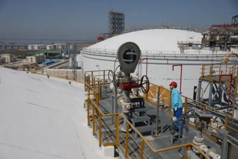 Le terminal de réception de GNL a transporté plus de 100 milliards de mètres cubes de gaz naturel à l'étranger