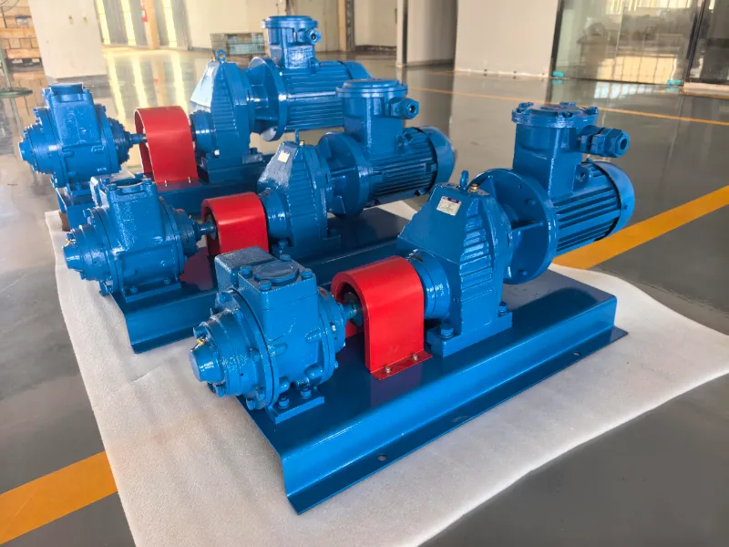 Pompe rotative à carburant : taille compacte, débit élevé – fournissant une puissance efficace pour le transfert de fluides industriels