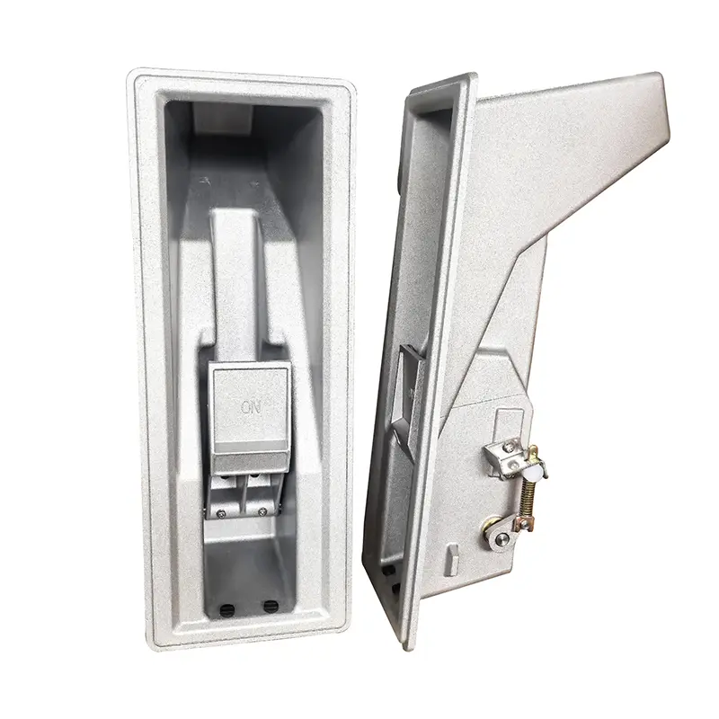 Alliage en aluminium grand étui avec hall ou micro interrupteur