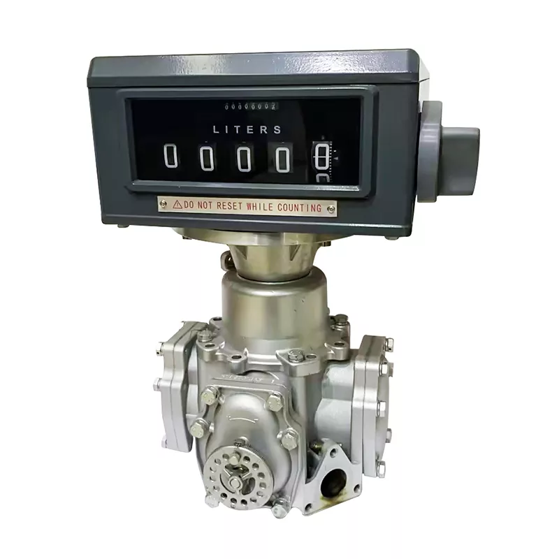 Débitmètre de carburant avec compteur